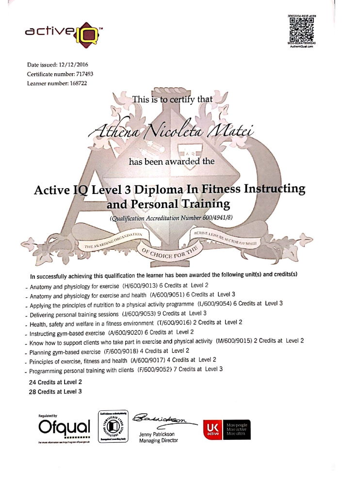 diploma nicky matei